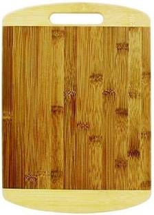 KitchenFest ® High Quality Size [24*34 cm] Wooden Chopping/Cutting/Slicing Board with Handle Wooden Cutting Board