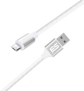 SB Micro USB Cable 1.2 m Fast Charging & Data Sync 1.2 m Micro Usb Data Cable (Android) (Compatible with All Micro Usb Phones Infinix Smart 4 Plus, Infinix Hot 9, Infinix Hot 9 Pro, Infinix S5 Pro, Infinix Note 7 Lite, Silver, One Cable)