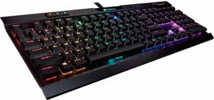 Corsair CH-9109018-NA Wired USB Standard Gaming Keyboard Compatible with Desktop, Laptop, Mac