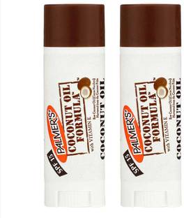PALMER'S Coconut Oil Formula Lip Balm With Vitamin E. COMBO PACK OF 2 COCONUT OIL