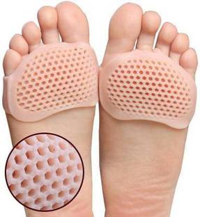 PKK TRADERS Silicon Gel Half Toe Sleeve Forefoot Pads For Pain Relief Foot Support (Pack Of 1)