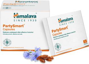 HIMALAYA PartySmart Capsules for Relieving The After-Effects of Alcohol