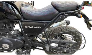 KOHLI BULLET ACCESSORIES Stylish Himalayan Seat Cover Front & Rear Extra Pading For Royal Enfield Himalayan Single Bike Seat Cover For Royal Enfield Classic, Classic 500, Classic Chrome, Classic Desert Storm, Classic 350