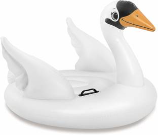 INTEX SWAN Inflatable Swimming Float for Kids & Adults (Size: 51" X 40" X 39") Inflatable Swimming Pool
