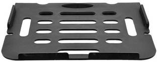 Utkarsh Multipurpose Set Top Box DTH Stand For DVD Player, Music Player, Wi-Fi Router Modem, Reliance & Other Local Set-Up Boxes Wall Rack Mount Shelf With Check Imprint Design Bracket Stand Plastic Wall Shelf