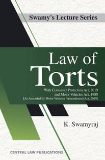 Swamy's Lecture Series- Law of Torts (with Consumer Protection Act, 2019 and Motor Vehicles Act, 1988)