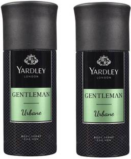 Yardley London Gentleman Urbane body spray 150 ml each (Pack of 2) Body Spray  -  For Men & Women