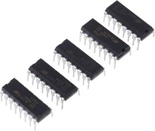 KTC CONS LABS 5 Pcs L293D Motor Driver IC DIP-16 Quadruple Half-H Bridge Motor Control Electronic Hobby Kit