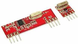 Cam cart RF Module Ask Wireless Transmitter Receiver Pair 433/434MHz Compatible with Arduino Raspberry Pi Micro Controller Board Educational Electronic Hobby Kit