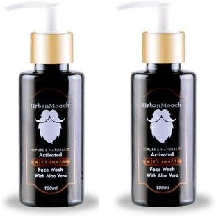 UrbanMooch Activated Charcoal  for Deep Cleansing & Glowing Skin Face Wash