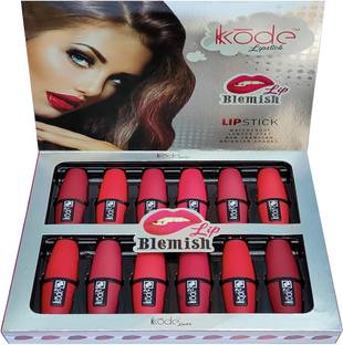 kKode Soft Rich Color Pay-off Long-Lasting Matte Finish Lipstick Combo Pack
