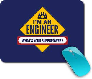 whats your kick Engineer | Chemical Engineer | Computer Engineer | Civil Engineer | Printed Mouse Pad/Designer Waterproof Coating Gaming Mouse Pad For Computer/Laptop (Multi14) Mousepad