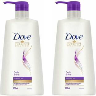 DOVE Daily Shine Shampoo, 650ml