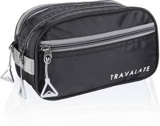 Travalate Toiletry Bags Makeup Shaving Kit Pouch for Men and Women Travel Toiletry Kit