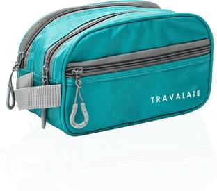 Travalate Toiletry Bags Makeup Shaving Kit Pouch for Men and Women Travel Toiletry Kit
