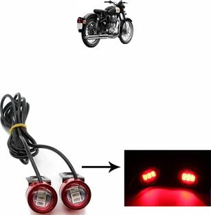 Vagary WATERPROOF BLINKING LIGHT WITH 3 MODES-048 Brake Light Motorbike LED for Royal Enfield (12 V, 10 W)