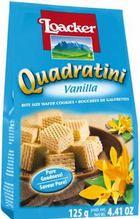 LOACKER Quadratini Vanilla - Italy Wafers