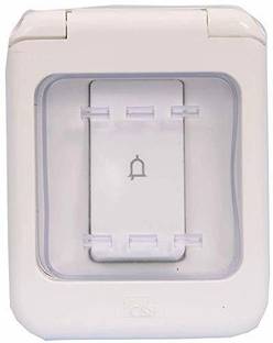 E-DAMEN Waterproof Door Bell Switch 6 A One Way Electrical Switch
