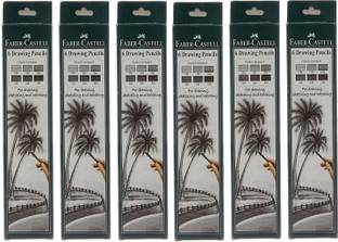 FABER-CASTELL 2b, 3b, 4b, 5b, 6b, and 8b Pencil