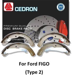 Cedron LS-186 Rear Brake Shoe for (New Model) type 2 Handbrake Shoe Kit