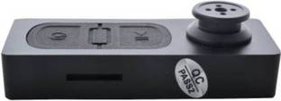 PAROXYSM Spy Button Camera with Data Transfer Cable (Black) Security Camera