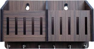 Aquatic Craft 2 Shelf Mobile H-IIII(DB) Wooden Wall Shelf