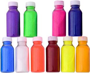 LexTure Pack of 10 Rangoli Powder