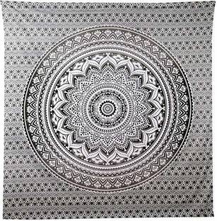 Art World Mandala Tapestry