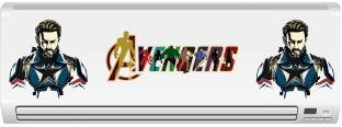 Anweshas Premium Quality Decorative Sticker Wrap Decals of AC Air Conditioner Standard Size for Kids Room Printed on 3M Material (Fit For All Models/Sizes/Brands) - Avenges