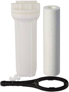Cosmo RO by AAVZAA PREFILTER HOUSING BOWL FILTER + PP SPUN FILTER + 1/4" NOSEL & SPANNER KEY FOR RO WATER PURIFIE SOLID FILTER CARTRIDGE (0.005, PACK OF 1) Solid Filter Cartridge