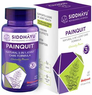 Siddhayu Painquit I Joint Pain Relief Supplement I 60 Tablets