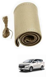 APICAL Hand Stiched Steering Cover For Toyota Innova
