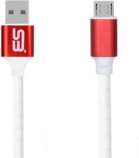 SB Micro USB Cable 1.2 m Fast Charging & Data Sync 1.2 m Android Data Cable (Compatible with All Android Phones & Tablets RED One Cable)