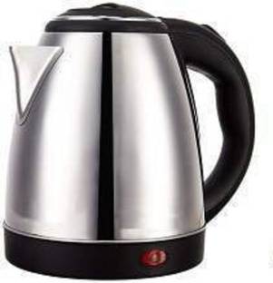 grilfil Electric Water Heater Tea & Soups Kettle (2.0L Color Silver & Black) Electric Kettle