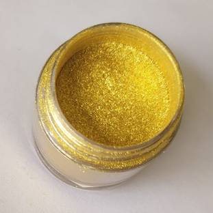 FACE UP Loose Pigment Powder For Eyeshadow And Nail Art , Eye Makeup, GOLD 2.5 g