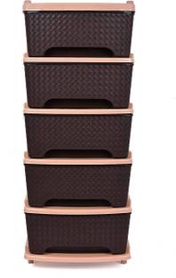 Sonal Plastic Free Standing Chest of Drawers