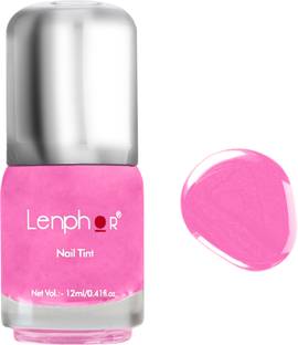 Lenphor Long Lasting Nail Paint, Taffy Punch 68, Chrome Finish Taffy Punch