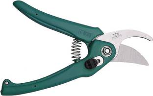 CRAZYGOL Garden Scissors 1ps (green) Gardening cutter Bypass Pruner