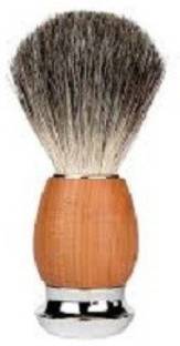 CANDELA Wooden Handle Smooth and Soft Bristle  C5 Shaving Brush
