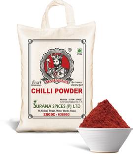 MAHARAJA Pure Red Chilli Powder (Laal Mirchi) 1Kg