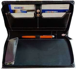 kittu Cheque book passbook and card Holder all in 1