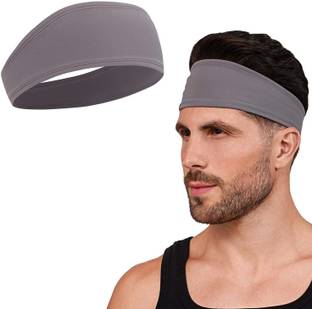 Bismaadh Mens Headband - Running Sweat Head Bands for Sports - Athletic Sweatbands for Workout/Exercise, Tennis & Football - Ultimate Performance Stretch & Moisture Wicking Head Band