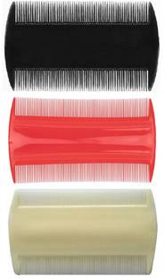 Calista Lice Removal Fine Quality Teeth Lice Comb A2 , Pack of 3