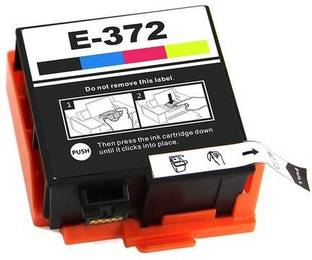 GPN PRINT E372 Photo Printer Ink Cartridge for Compatible Epson T-372, PM-520 Black + Tri Color Combo Pack Ink Cartridge