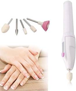 Mishva Art Tip Electric Manicure Toenail Drill File Tool Nail Grinder Polisher Set