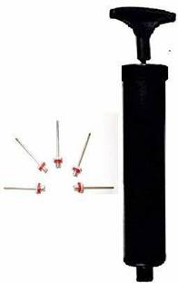 livo Football , Basket Ball, volleyball and Rugby Air pump with 5 pin ( nozzle) Football Pump, Volleyball Pump, Basketball Pump, Handball Pump, Ball Pump