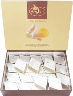Singla Badam burfi Sweets ,Almonds Sweet burfi 300g Box