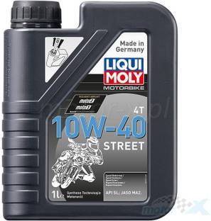 Liqui Moly 4T 10W40 Street Liqui Moly Street Synthetic Blend Engine Oil
