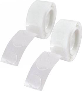 QWEEZER 200 Pcs Balloon Glue tape for Decoration, Birthday, Party Etc.