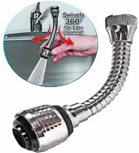 SAJAG Turbo Flex 360 Instant Hands Free Sink Hose Faucet hose spray Nozzle Cock Faucet Faucet Set